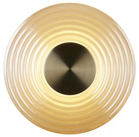 Searchlight 32210AM - Applique dimmerabile a LED CLEO/9,4W/230V ottone