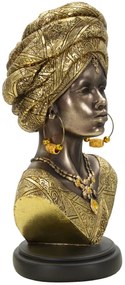 Scultura Africana Elegante 21x16x38 cm