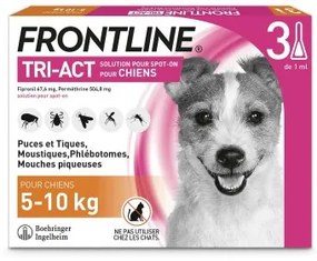 Pipetta per Cani Frontline 5-10 Kg 3 Unità