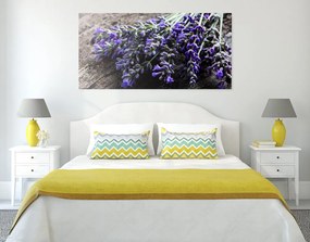 Stampa su tela – Bouquet di lavanda