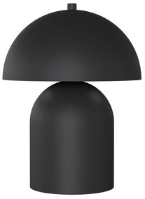 Lampada Da Tavolo Moderna Hera Acciaio Nero 2 Luci G9 Ip20