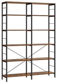 Libreria NAVARO marrone/nera