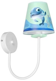 Applique per bambini DOLPHIN 1xE14/40W/230V
