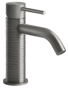 Miscelatore lavabo monocomando senza scarico Steel brushed 239 Trame 54302 Gessi