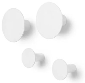 Set di 4 ganci da parete bianchi Ponto - Blomus
