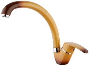 Rubinetto da cucina diagonale Cesar terra di francia verniciato lucido PAINI