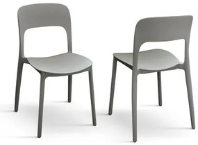 SATOSHI - sedia di design moderno in polipropilene