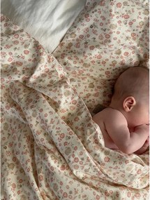 Set copripiumino e federa da bambini beige in cotone organico per culla 70x100 cm Augusta – Cam Cam Copenhagen