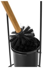 Scopino nero in metallo Simply - Casa Selección