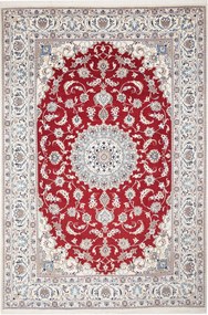 Nain Tappeto persiano 200 x 300 Rosso (Iran) Annodato A Mano