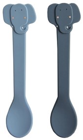 Cucchiaini in silicone 2 pezzi Mr. Elephant