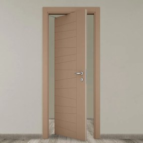 Porta rototraslante Madera tortora L 70 x H 210 cm sinistra