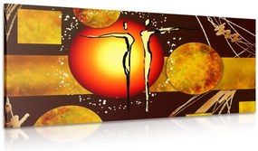 Quadro su tela – Coppia innamorata etnica