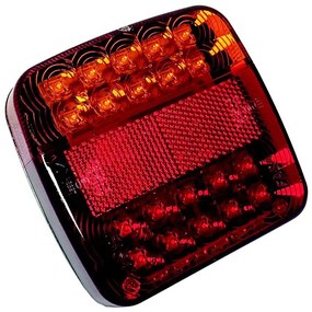 Lampada di posizione LED MULTI LED/1,5W/12V IP67 rosso/arancione
