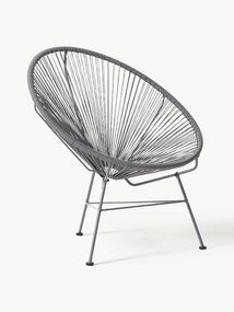 Poltrona lounge in plastica intrecciata Bahia