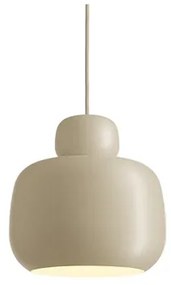 Stone Lampada a Sospensione Large Beige - Woud