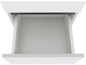 Mobile da bagno bianco , 38 x 130 cm Wisla - Støraa