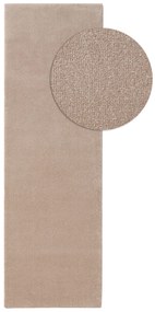 benuta Nest Tappeto a pelo lungo lavabile Melvin Beige 80x250 cm - Tappeto design moderno soggiorno