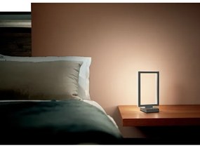 Fabas Luce 3394-30-282 - Lampada da tavolo LED dimmerabile BARD LED/15W/230V antracite