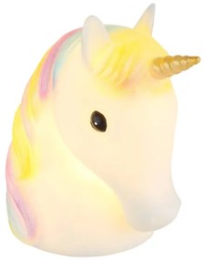 Globo 28052 - Lampada notturna LED per bambini UNICORN LED/1W/USB/3xAA