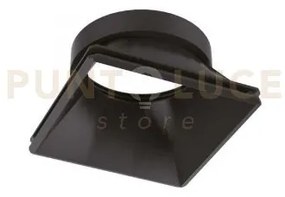 Solo riflettore dynamic square 6,5x6,5cm nero