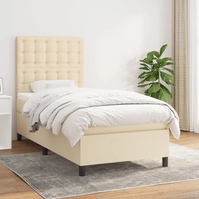 Giroletto A Molle Con Materasso Crema 80x200 Cm İntessuto /