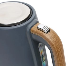 Bollitore 1,7 l 2400W/230V acciaio inox/grigio