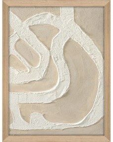 Quadro dipinto a mano 32,5x42,5 cm Raw organic - Malerifabrikken