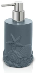 Dispenser sapone liquido da appoggio in resina turchese cobalto  Coral