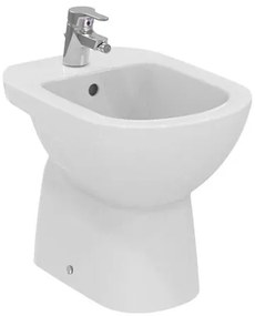 Bidet monoforo 48,5x36 in ceramica bianco europeo Gemma 2 J522401 Ceramica Dolomite