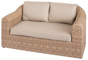 Divano da giardino 2 posti Moorea beige