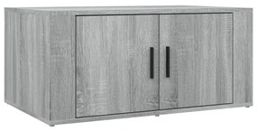 Tavolino da salotto grigio sonoma 80x50x36 cm legno multistrato