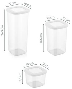 Set di contenitori alimentari 18 pz – Hermia