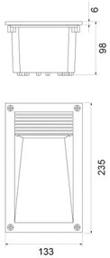 Lid Led 8,7W 850Lm 3000K