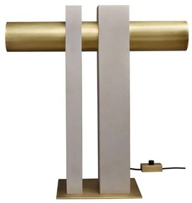 Pi Lampada da Tavolo Concrete/Brass - DCW