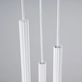 Sollux SL.1340 - Lampadario a sospensione con filo ARCHE 3xG9/8W/230V bianco