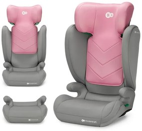 KINDERKRAFT - Seggiolino auto I-SPARK i-Dimensioni (100-150 cm) rosa