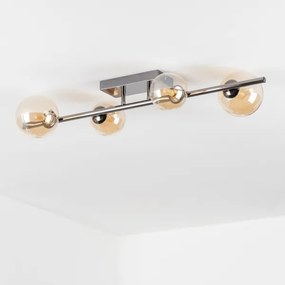 Brilagi - Lampadario a plafone LED MILLA 4xG9/3W/230V cromo lucido/oro