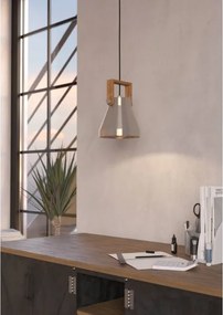 Eglo 43951 - Lampadario a sospensione con filo CAWTON 1xE27/40W/230V