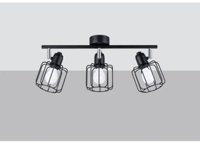 Sollux SL.1116 - Faretto BELUCI 3xE14/40W/230V nero