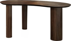 Consolle scrivania in legno di teak Sun