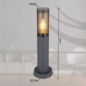 Globo 3158SA - Lampada da esterno BOSTON 1xE27/23W/230V 45 cm IP44