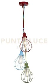 Ciondolo novelty 3lt - metallo multicolore