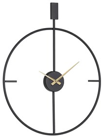 Orologio da Parete 50 x 5 x 62 cm Nero Metallo