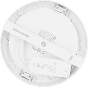 Solight WD240-W - Pannello LED 2 in 1 LED/12W/230V 3000/4000/6000K Ø17cm IP54 bianco