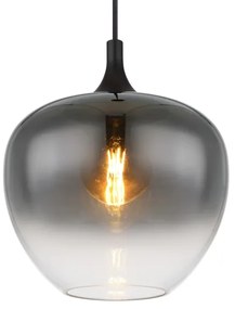 Globo 15548H1 - Lampadario a sospensione con filo MAXY 1xE27/60W/230V nero