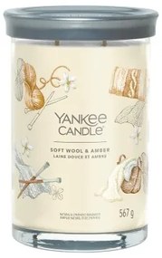 Candela Profumata Yankee Candle 567 g Wool &amp; Amber