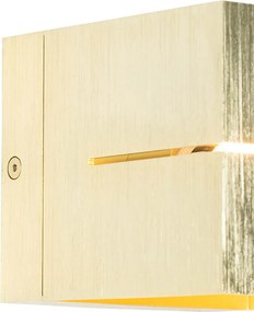 Lampada da parete Smart oro 9,7 cm con Wi-Fi G9 - Transfer