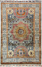 Mamluk Tappeto orientale 150x100 Marrone (Afghanistan) Annodato A Mano