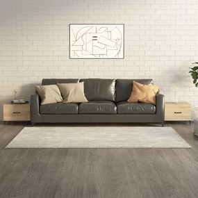Tavolino Da Salotto Gambe İn Metallo Rovere Sonoma 50x50x40 Cm /